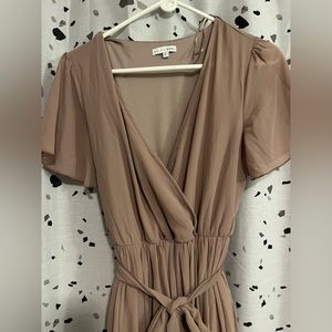 Baltic Born Kristina Maxi Dress- Taupe